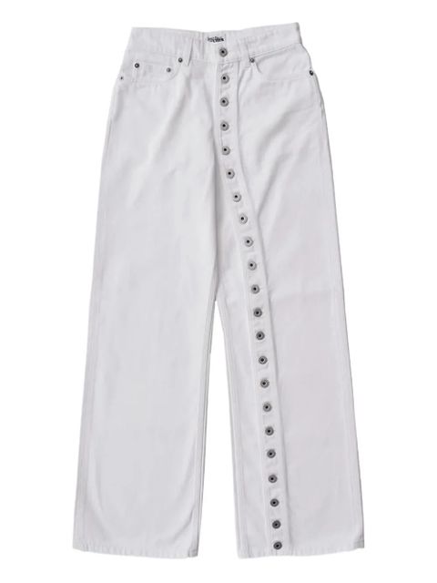 Jean Paul Gaultier buttoned-up jeans - White - zdjęcie produktu nr 1