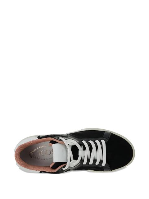 Tod's contrast-panel sneakers - Black - zdjęcie produktu nr 2
