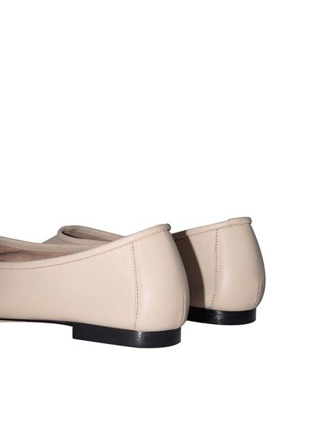 By Far baleriny skórzane Prudence