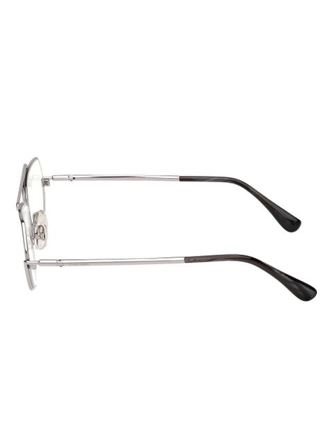 Max Mara geometric-frame glasses - Silver