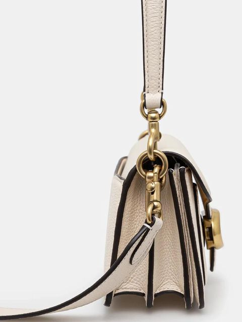 Coach torebka skórzana Tabby kolor beżowy CY201 - zdjęcie produktu nr 1