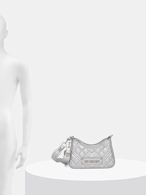 Love Moschino torebka kolor srebrny JC4152PP1