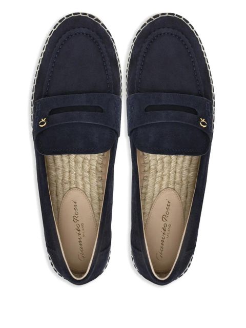 Gianvito Rossi Lido suede espadrilles - Blue