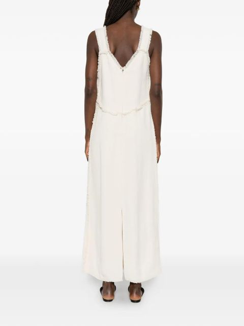 TOTEME guipure-lace cut-out dress - Neutrals