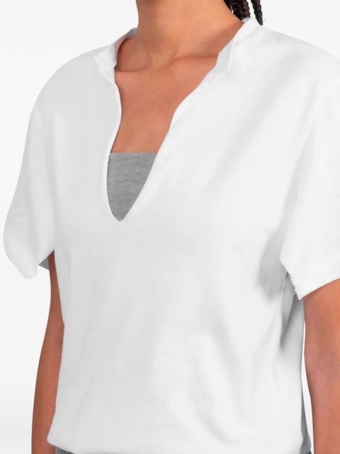 Gimaguas Alina V-neck T-shirt - White