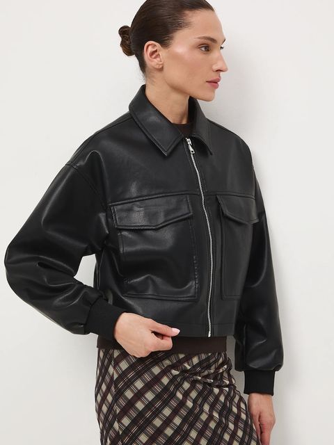 Medicine kurtka damska kolor czarny przejściowa - zdjęcie produktu nr 2