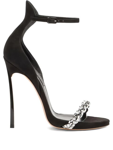 Casadei 120mm Cappa Blade sandals - Black - zdjęcie produktu nr 1