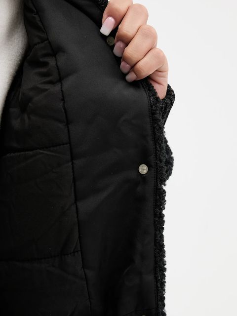 Tommy Jeans kurtka kolor czarny zimowa DW0DW21666