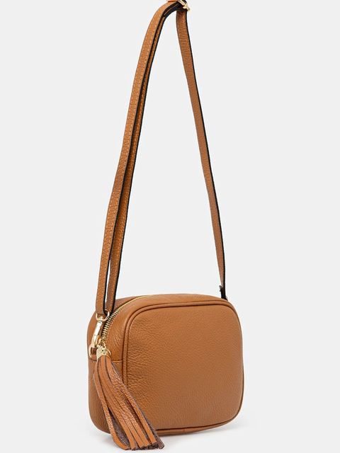 Answear.LAB torebka skórzana kolor brązowy - zdjęcie produktu nr 2