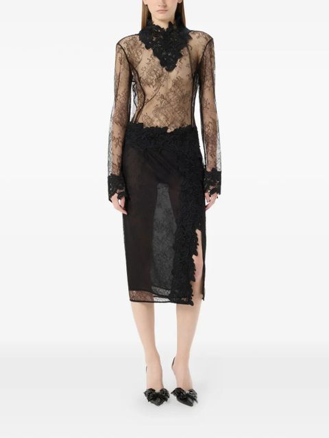 Blumarine lace bodysuit - Black - zdjęcie produktu nr 2