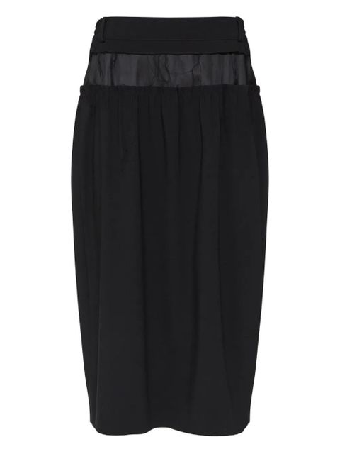 Maison Margiela pencil midi skirt - Black - zdjęcie produktu nr 1