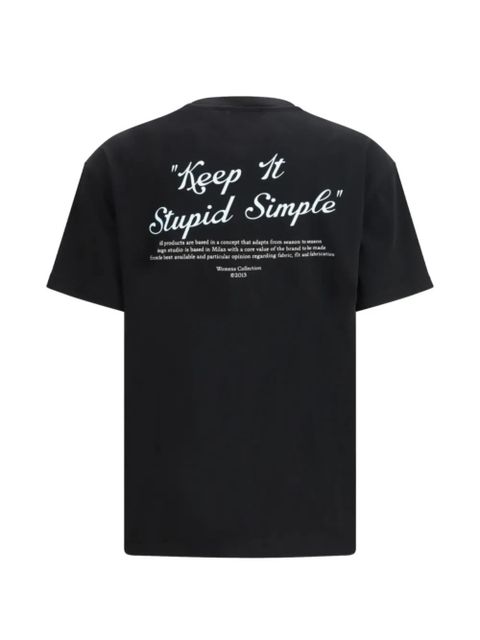 Off-White slogan-print T-shirt - Black - zdjęcie produktu nr 2
