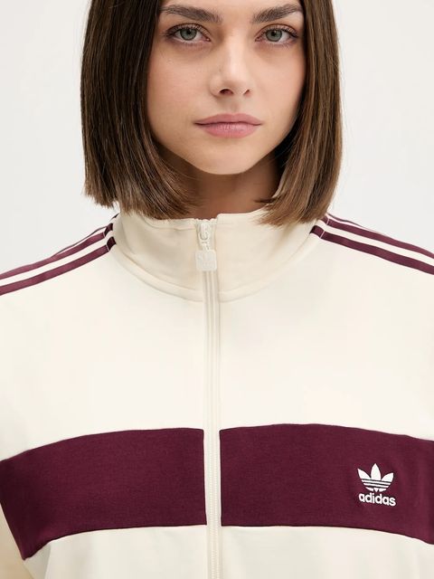 adidas spodnie dresowe All Szn Winterized damskie kolor brązowy gładkie KA5350