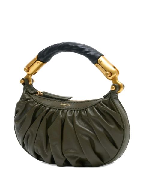 Balmain mini Ebene tote bag - Green - zdjęcie produktu nr 2