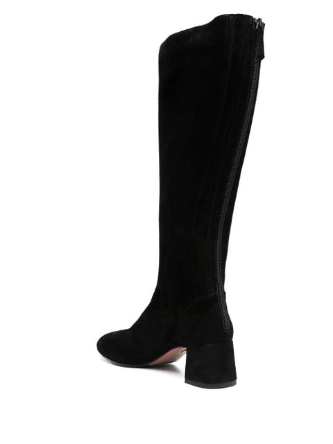Aquazzura round-toe knee-length boots - Black