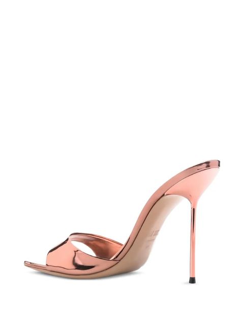 Paris Texas Lidia metallic-effect mules - Pink - zdjęcie produktu nr 2
