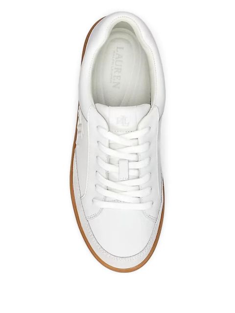 Lauren Ralph Lauren logo-embossed sneakers - White - zdjęcie produktu nr 2