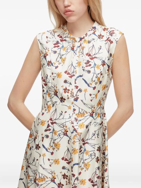 3.1 Phillip Lim Bliss floral-print sleeveless midi dress - Neutrals