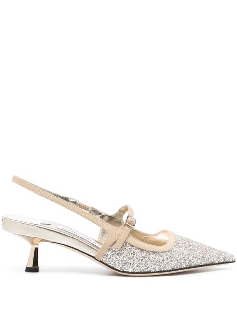 Jimmy Choo 45mm Didi pumps - Gold - zdjęcie produktu nr 1