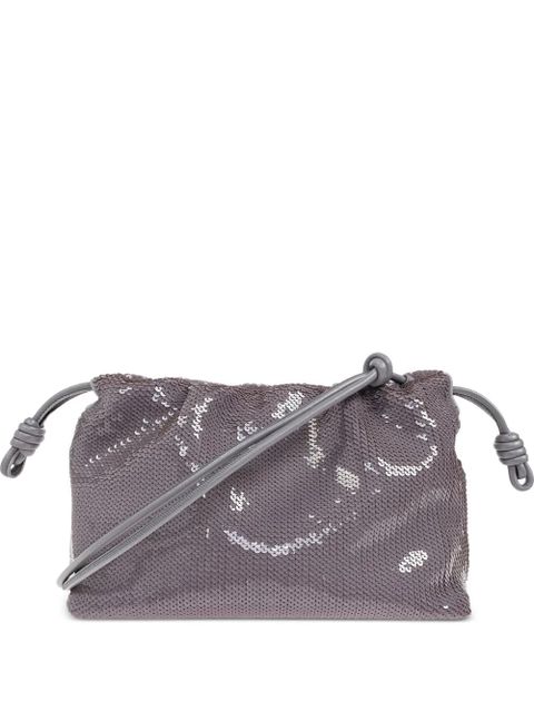LOEWE sequin-embellished shoulder bag - Grey - zdjęcie produktu nr 1