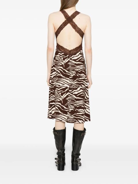 Reformation London dress - Brown