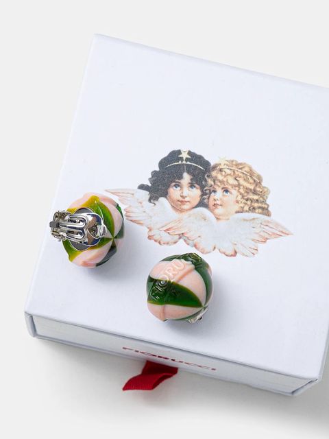 Fiorucci kolczyki Striped Mini Lollipop U02SPAJE145PT01MU01