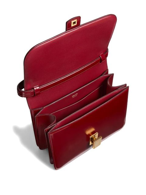 KHAITE leather crossbody bag - Red