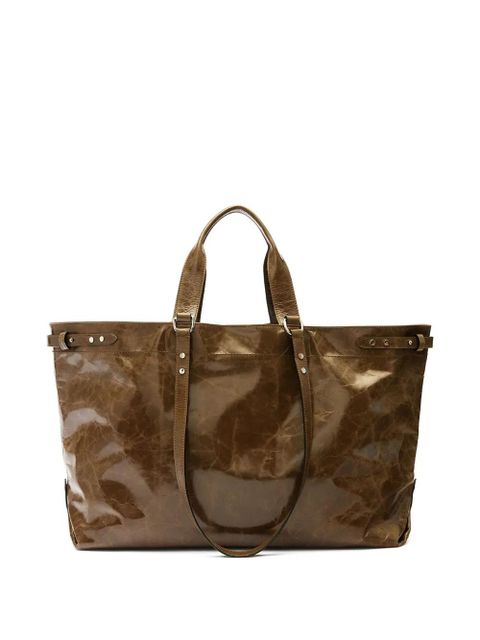 ISABEL MARANT Winna Tote leather shoulder bag - Green