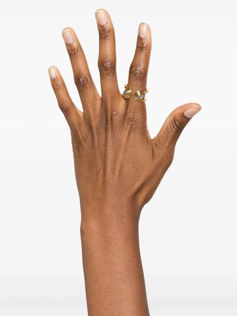 Missoma Zenyu Link Gemstone ring - Gold