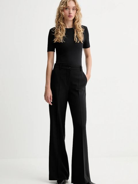 Calvin Klein t-shirt damski kolor czarny LV044D246G