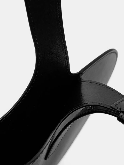 Coperni torebka skórzana Belt Heart Tote