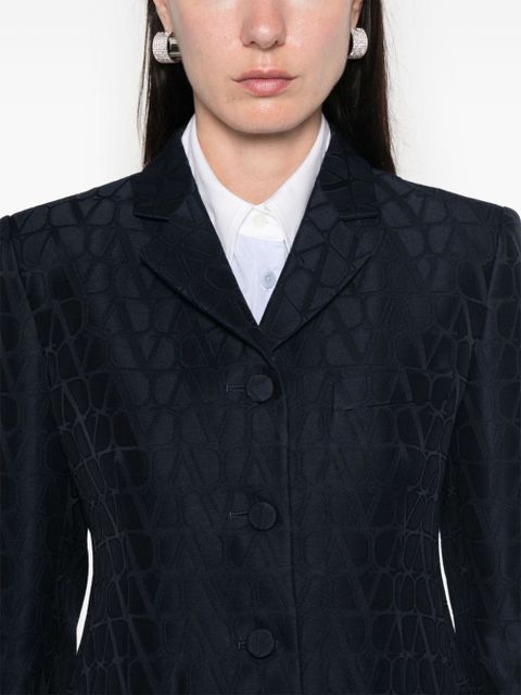 Valentino Garavani Toile Iconographe blazer - Blue
