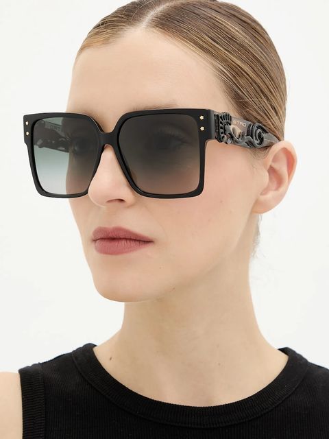 Etro okulary przeciwsłoneczne damskie kolor czarny ETRO 0104/S - zdjęcie produktu nr 1