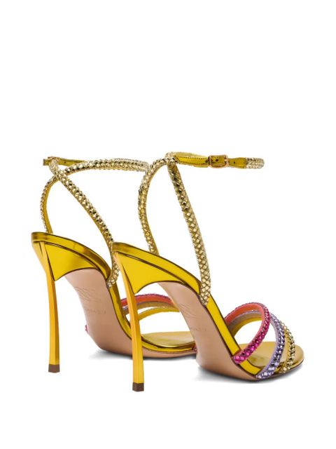 Casadei Blade Andromeda sandals - Gold