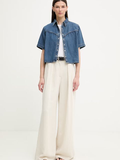 Levi's koszula damska jeansowa LOGAN SS DENIM - zdjęcie produktu nr 1