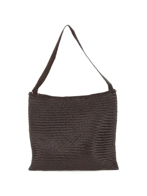 DRAGON DIFFUSION Ars braided shoulder bag - Brown - zdjęcie produktu nr 2