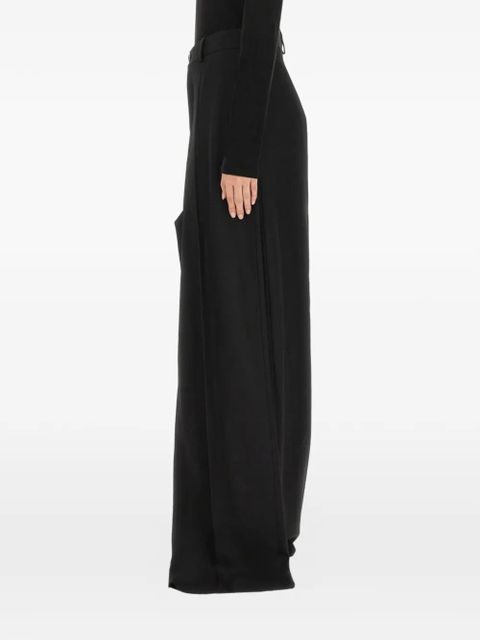 Balenciaga double-front trousers - Black