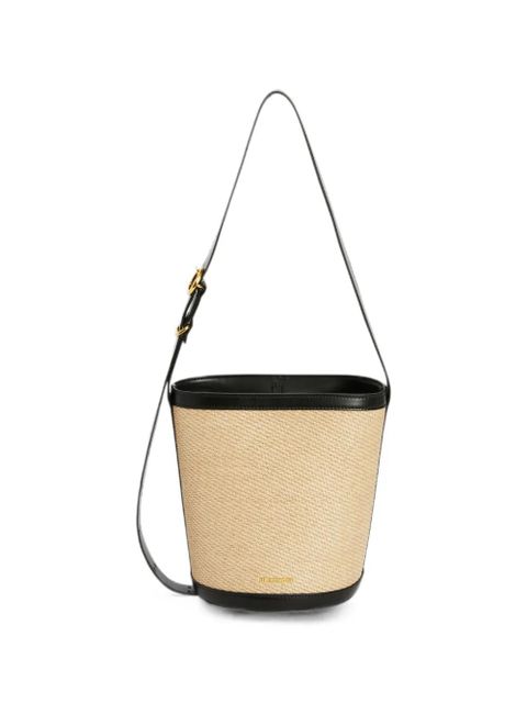 Jil Sander Cannolo bucket bag - Neutrals