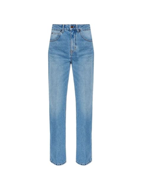 Victoria Beckham patch-pocket jeans - Blue - zdjęcie produktu nr 1