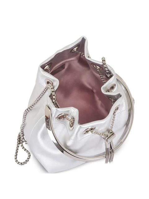 Jimmy Choo Bon bons bucket bag - Silver