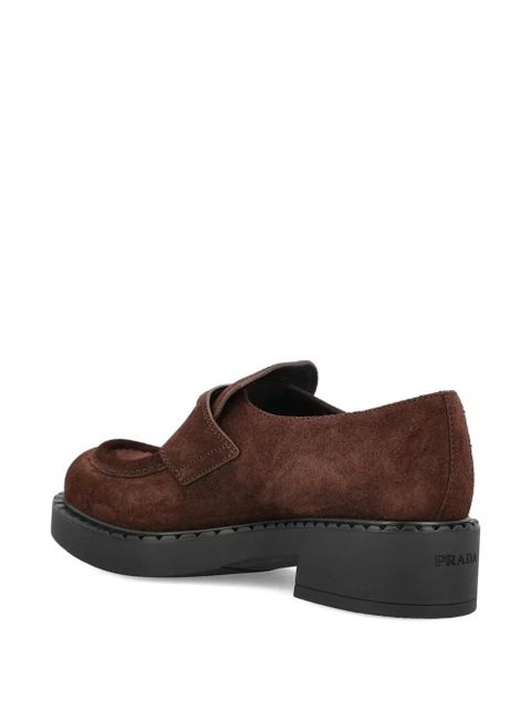 Prada suede loafers - Brown - zdjęcie produktu nr 2