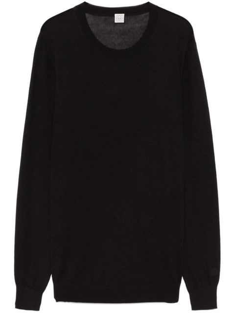 TOTEME fine-knit sweater - Black - zdjęcie produktu nr 1
