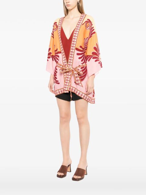 FARM Rio Arabesc Soft Kimono - Orange