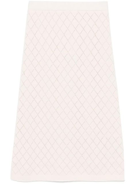 ZIMMERMANN Illustration midi skirt - Pink - zdjęcie produktu nr 1
