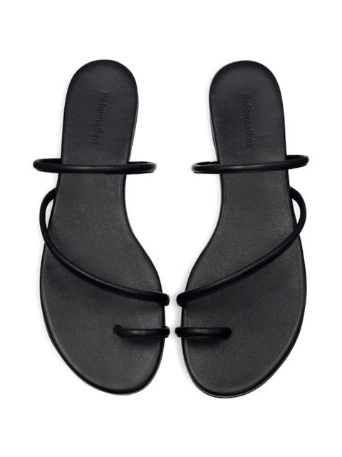 Reformation strappy sandals - Black