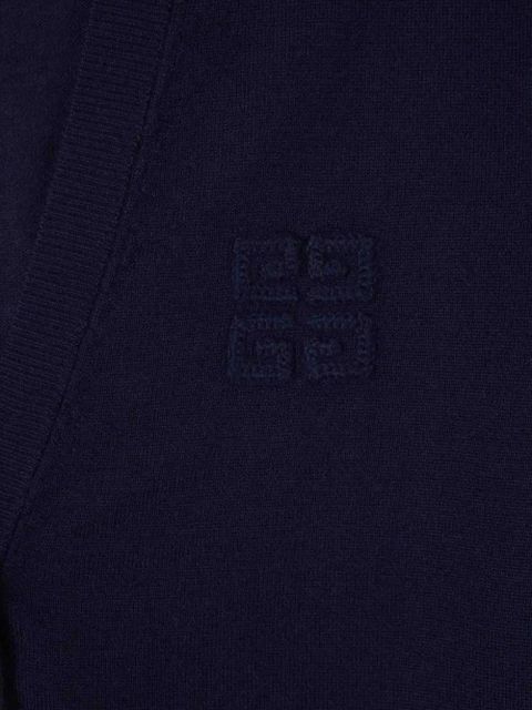 Givenchy V-neck button-up cardigan - Blue - zdjęcie produktu nr 2