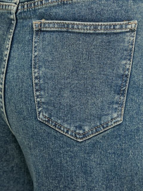 Answear.LAB jeansy damskie kolor granatowy