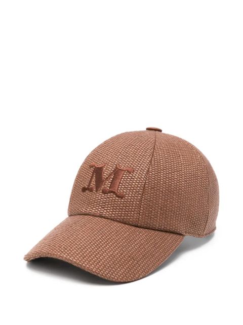 Max Mara Mxacircense embellished baseball cap - Brown - zdjęcie produktu nr 1