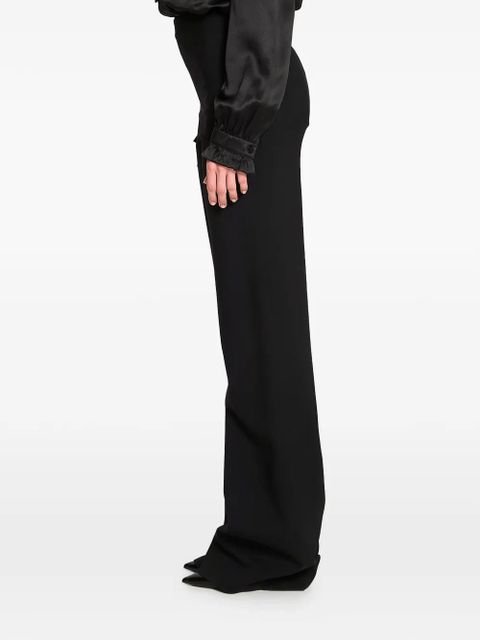 Gucci high-waist wide-leg trousers - Black