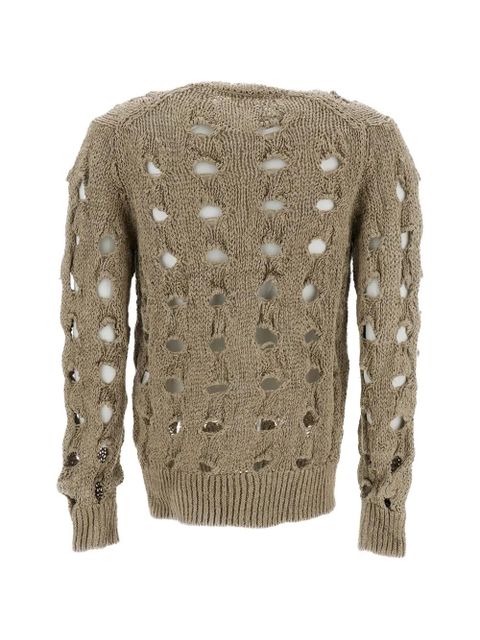 Comme Des Garçons long-sleeve cardigan - Neutrals - zdjęcie produktu nr 2
